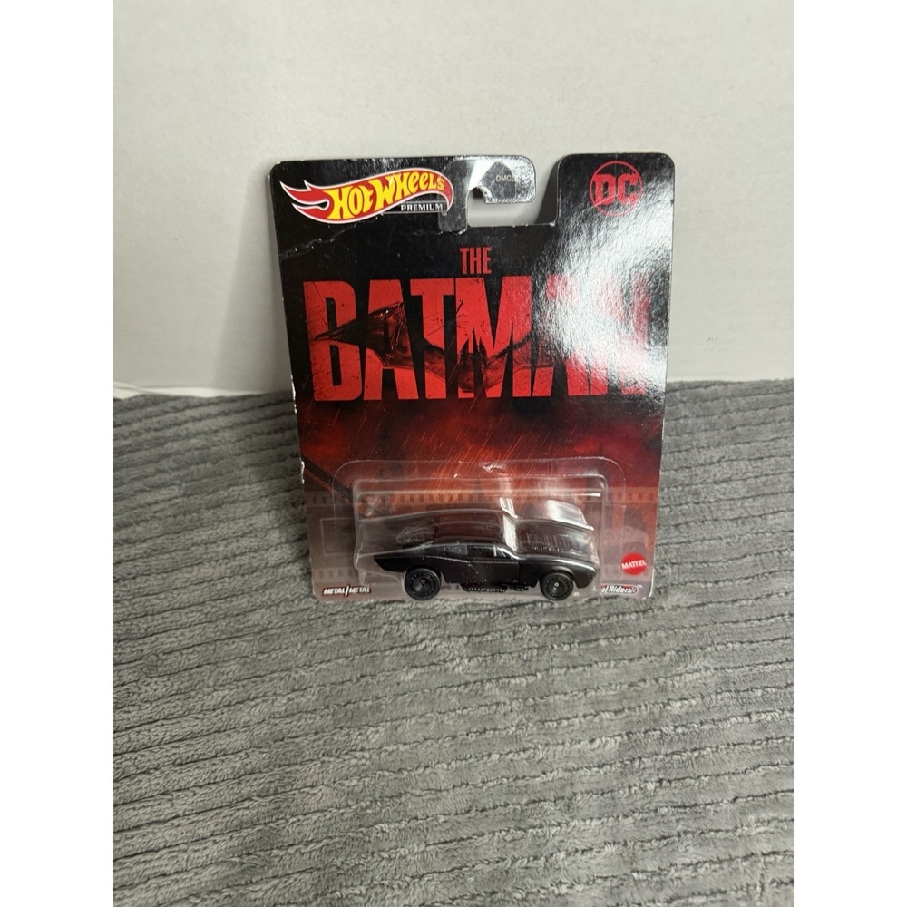 Hot Wheels Premium The Batman Batmobile Metal/Metal 2022 DC GRL75 DMC55 Unopened